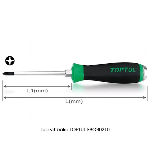 Tua vít bake TOPTUL FBGB0210