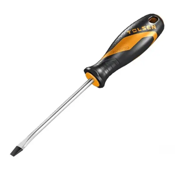 Tua vít cán mềm đầu dẹp 3.0x75mm Tolsen 20001