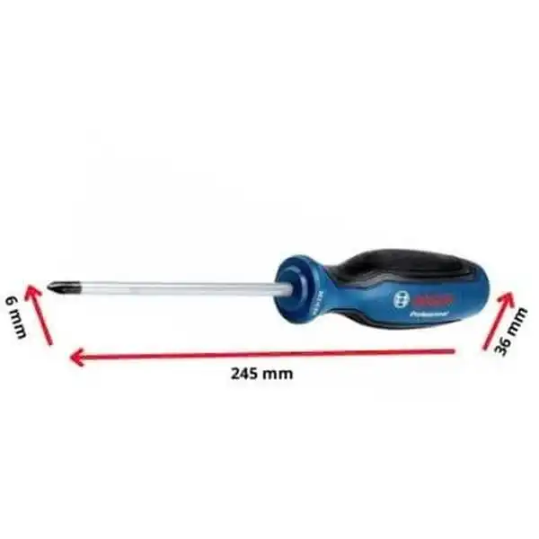 Tua vít đầu hoa thịPZ2x125 mm Bosch 1600A01V08