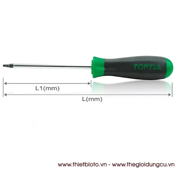Tua vít đầu vuông TOPTUL FJAB0110