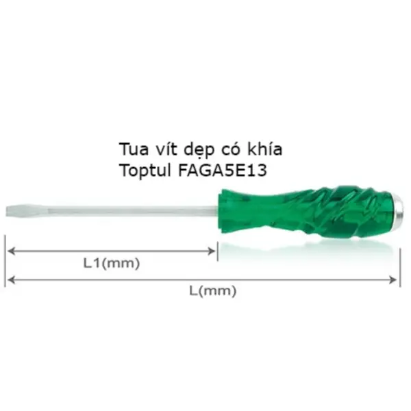 Tua vít dẹp có khía FAGA5E13
