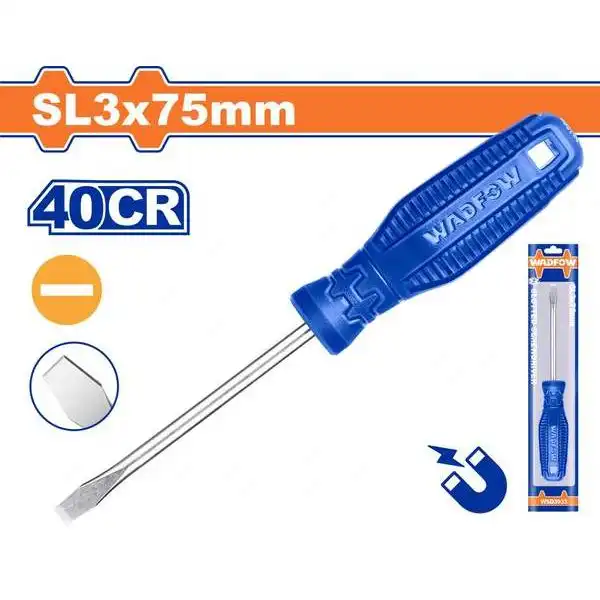 Tua Vít Dẹp Sl3X75Mm WSD3233 WADFOW