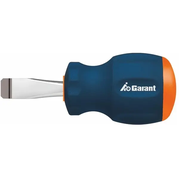 Tua vít dẹp thân ngắn Garant 6, 5mm