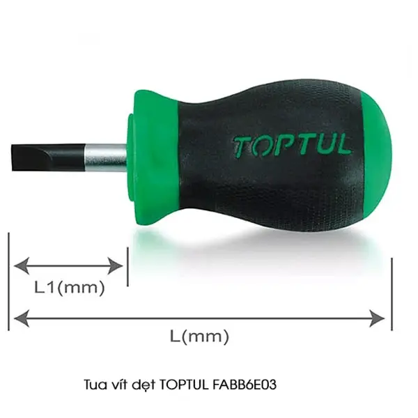 Tua vít dẹt TOPTUL FABB6E03