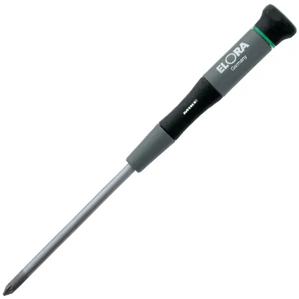 Tua vít điện tử hoa thị ELORA 612-PZ, kích thước mũi PZ0 và PZ1