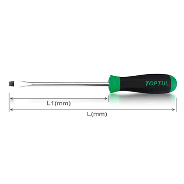Tua vít đóng dẹp 6.5x150mm TOPTUL FAGB6E15