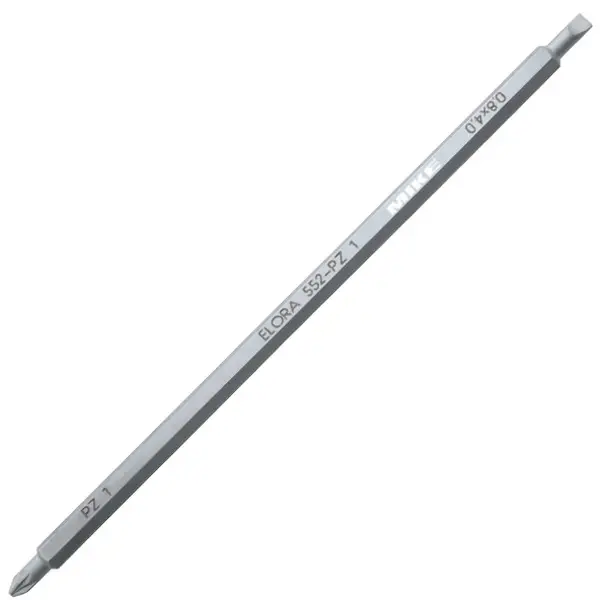 Tua vít ELORA 552-PZ một đầu dẹp một đầu hoa thị, dài 175mm
