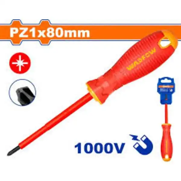 Tua Vít Hoa Thị Cách Điện Pz1X80Mm WSD7273 WADFOW