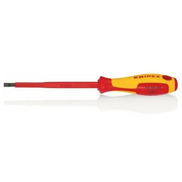 Tua Vít Knipex 98 20 55 Mũi Dẹp 5, 5 mm Cách Điện 1000 Volt