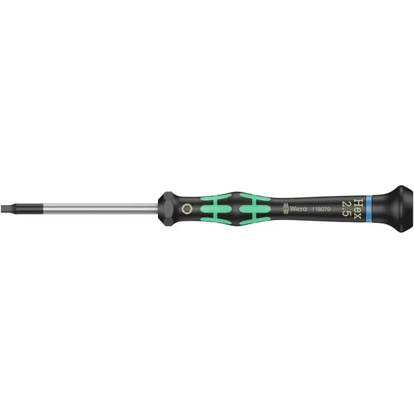 TUA VÍT LỤC GIÁC CHO THIẾT BỊ ĐIỆN TỬ WERA KRAFTFORM MICRO 2, 5 MM 05118070001