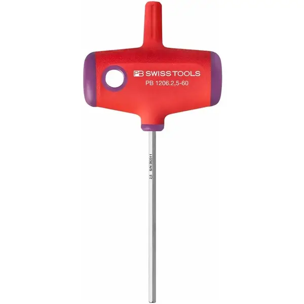 TUA VÍT LỤC GIÁC TAY CẦM CHỮ T 2, 5MM PB SWISS TOOLS