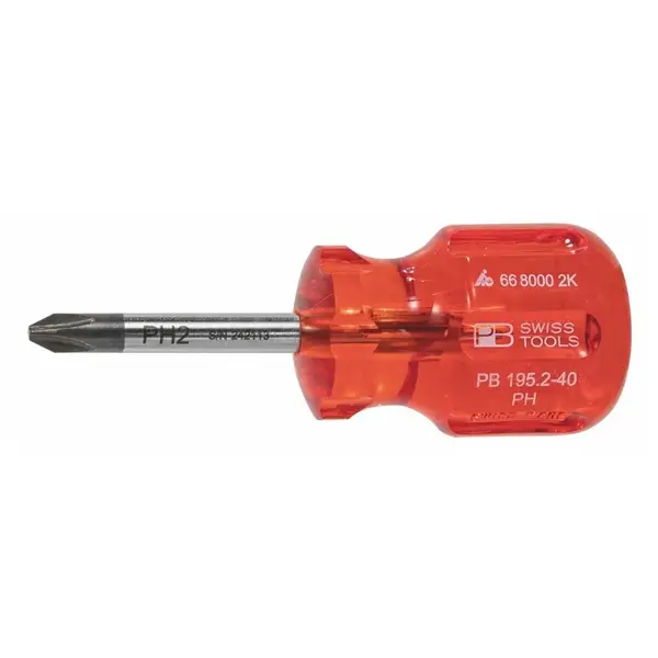 TUA VÍT NGẮN PH2 PB 195.2-40 PB SWISS TOOLS 668000 2K