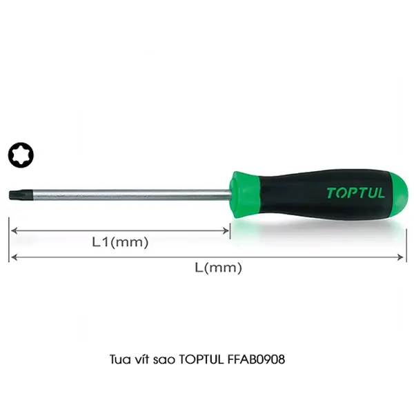 Tua vít sao TOPTUL FFAB0908