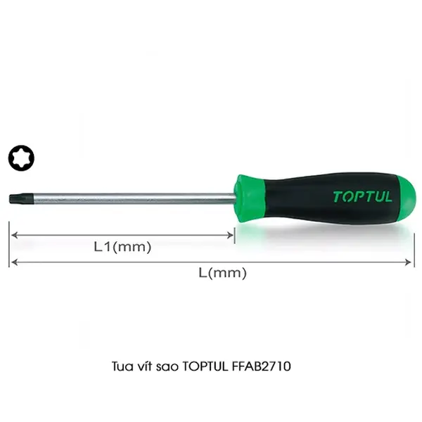 Tua vít sao TOPTUL FFAB2710