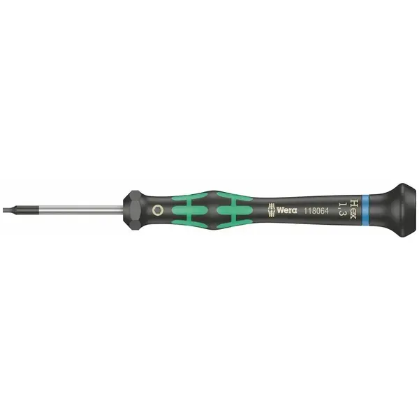 TUA VÍT SỬA ĐIỆN TỬ ĐẦU LỤC GIÁC 1, 3 MM WERA KRAFTFORM MICRO 05118064001