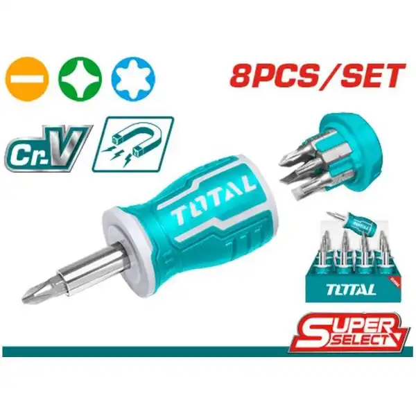 Tuốc nơ vít đa năng 8 trong 1 Total TACSDS0706