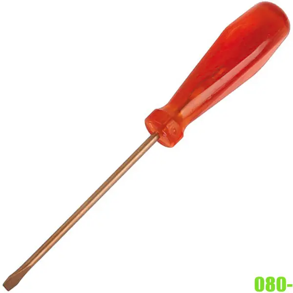 Tuốc nơ vít dẹt cán nhựa ELORA 080C, chống cháy nổ