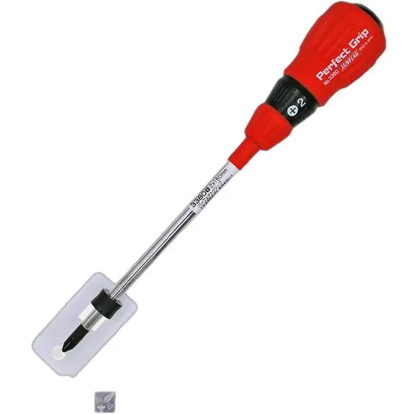 Tuốc nơ vít nhật 4 cạnh có từ tính 3380 2x200mm SunFlag