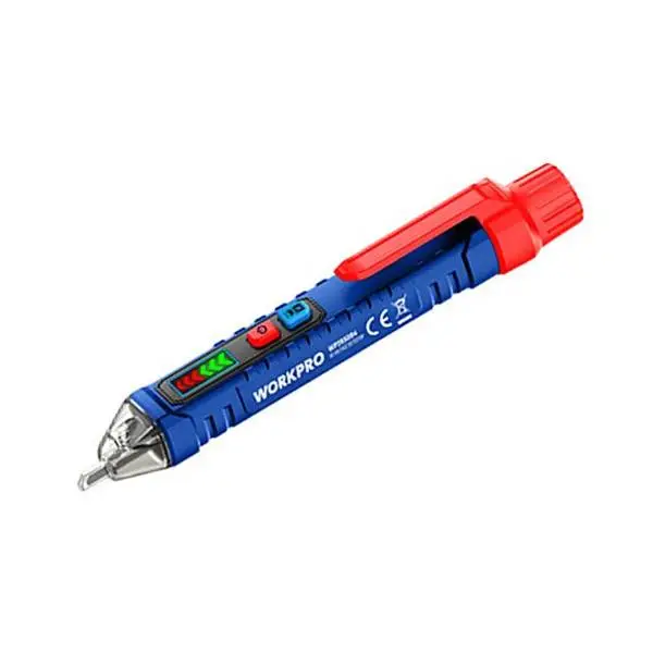 Tuốc nơ vít thử điện đèn báo 2 màu Workpro WP295004