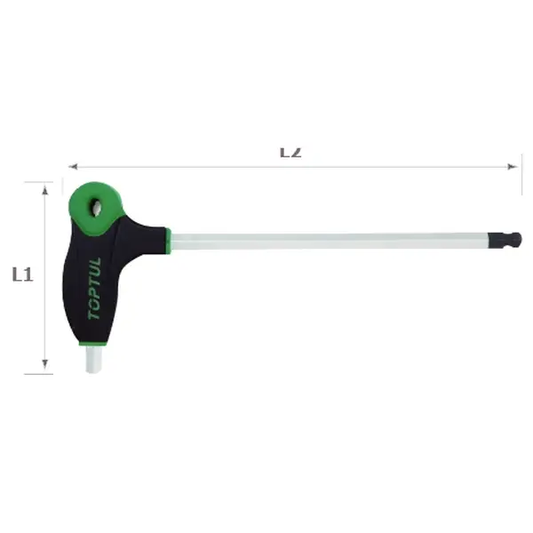 Tuýp chữ L lục giác TOPTUL AGCD0314