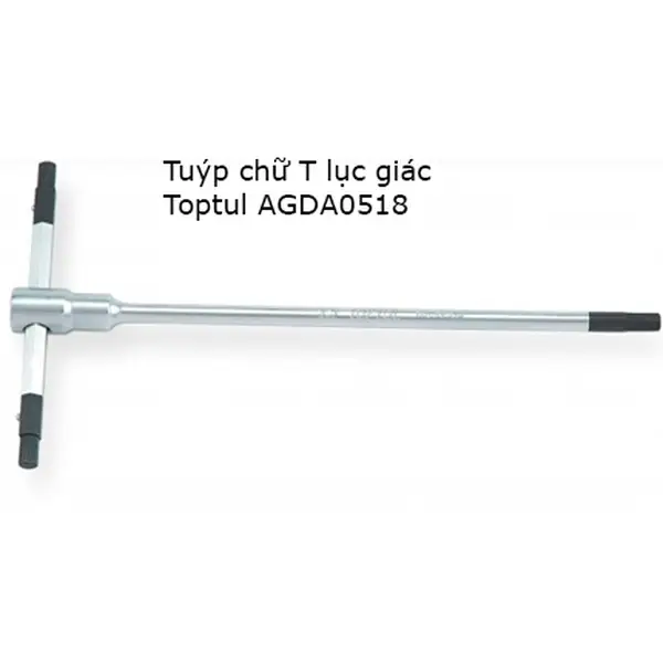 Tuýp chữ T đầu lục giác TOPTUL AGDA0518