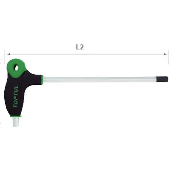 Tuýp chữ T đầu lục giác TOPTUL AGHD0414