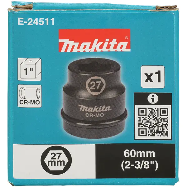 Tuýp đen cho máy bu lông 1 inch Makita E-24511 (27mm)