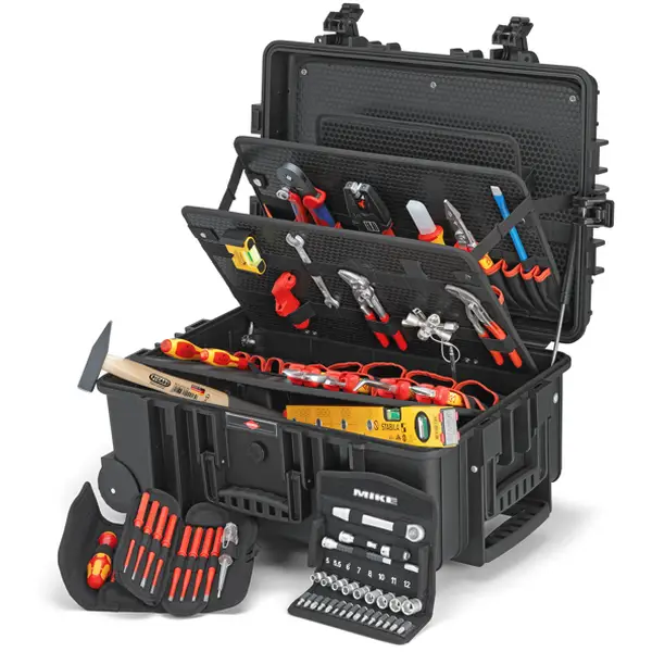 Vali đồ nghề điện Knipex 00 21 37 Robust45 Move 63 chi tiết