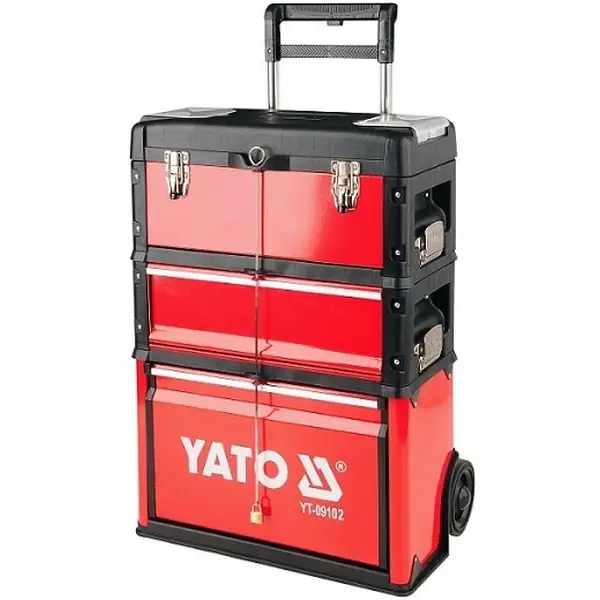 Vali đựng đồ nghề lưu động 3 ngăn Yato YT-09102