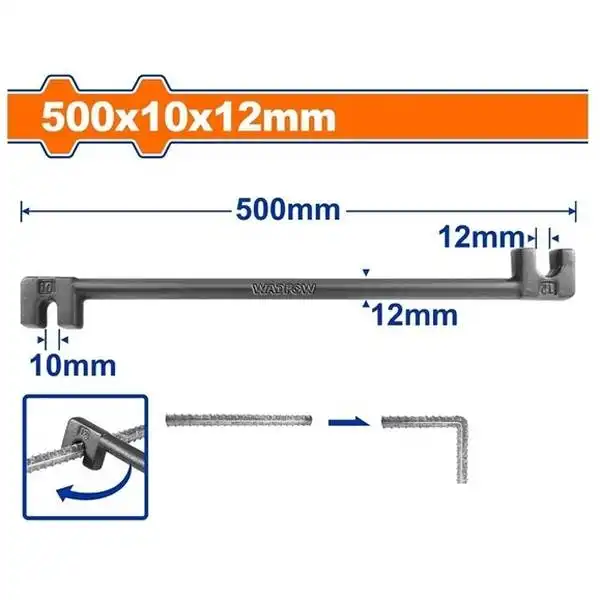 Vam Càng Cua Uốn Sắt 10X12Mm WQB3350 WADFOW
