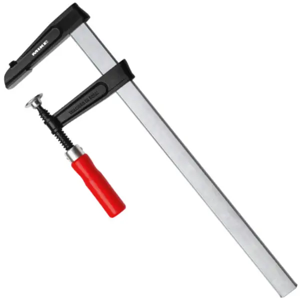 Vam chữ F có lực kẹp 6500N, BESSEY TGKR, thanh ray phẳng.