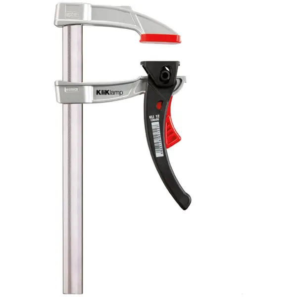 Vam kẹp gỗ nhanh chữ F, cảo siêu nhanh BESSEY KliKlamp KLI