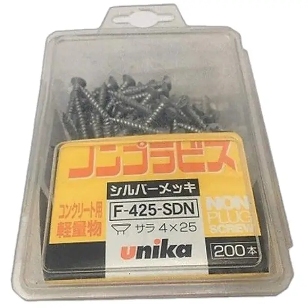 VÍT BẮT TƯỜNG KHÔNG TẮC KÊ ĐẦU BẰNG UNIKA F-425-SDN