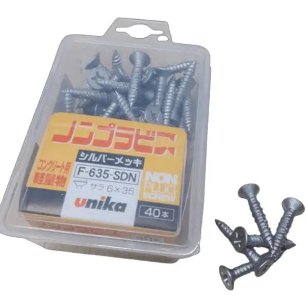 VÍT BẮT TƯỜNG KHÔNG TẮC KÊ ĐẦU BẰNG UNIKA F-635-SDN