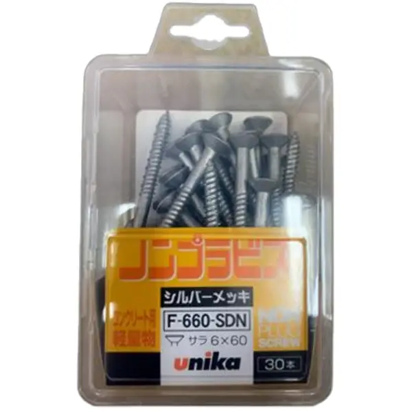VÍT BẮT TƯỜNG KHÔNG TẮC KÊ ĐẦU BẰNG UNIKA F-660-SDN