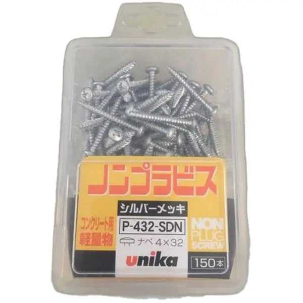 VÍT BẮT TƯỜNG KHÔNG TẮC KÊ ĐẦU BẰNG UNIKA P-432-SDN