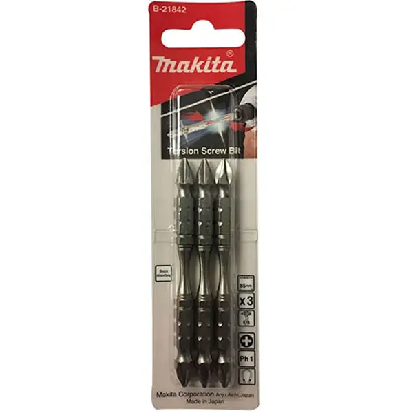 Vít Xoắn (torsion screw bit ph1-85 3pc.) Makita B-21842