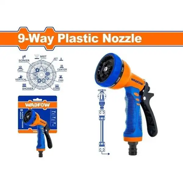 Vòi xịt nhựa 9 chế độ WADFOW - WNE9E34