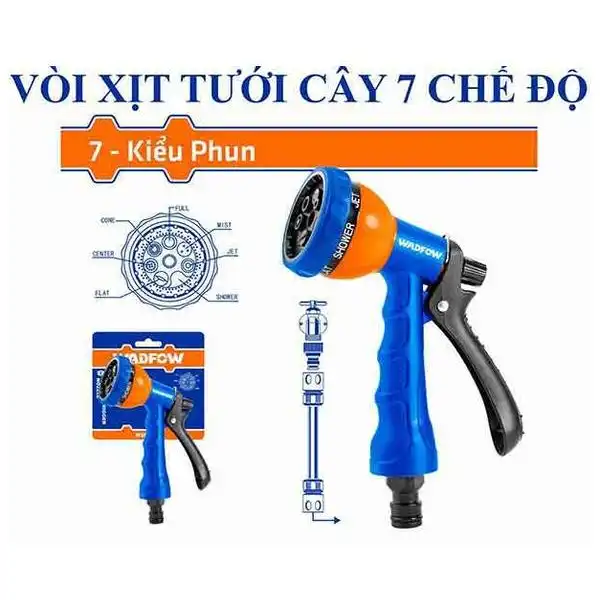 Vòi xịt nước 7 chức năng Wadfow WSN1E07