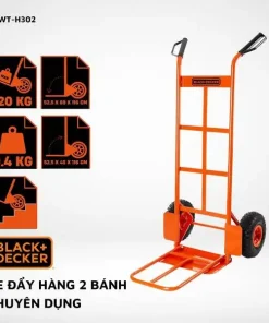 Xe đẩy hàng 2 bánh, hiệu BlackandDecker-USA H302