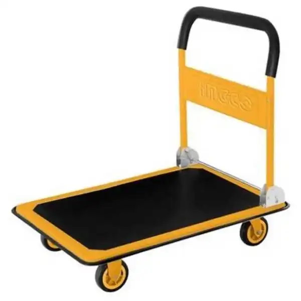 Xe Đẩy Hàng 4 Bánh Gấp Gọn (300Kg) HPHT13002 INGCO