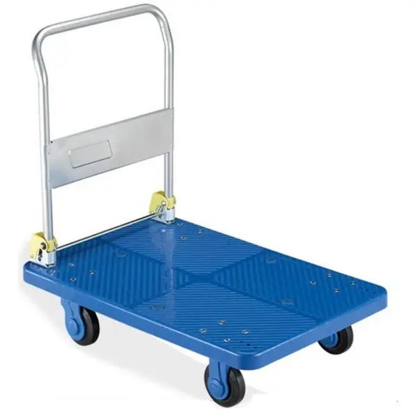 Xe đẩy hàng 4 bánh sàn nhựa 300kg Đông Á DA-XE300