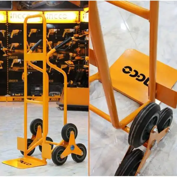 Xe Đẩy Hàng 6 Bánh Leo Cầu Thang (200Kg) HHHT20461 INGCO