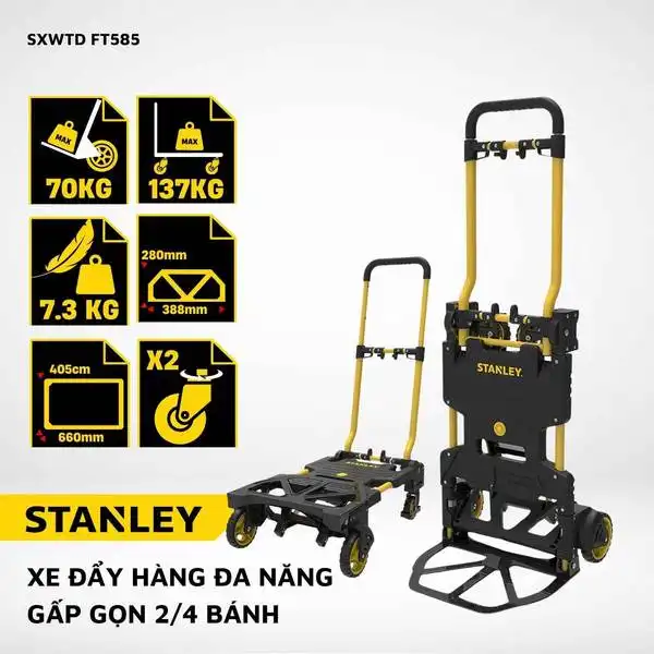Xe đẩy hàng đa năng, hiệu Stanley-USA FT585