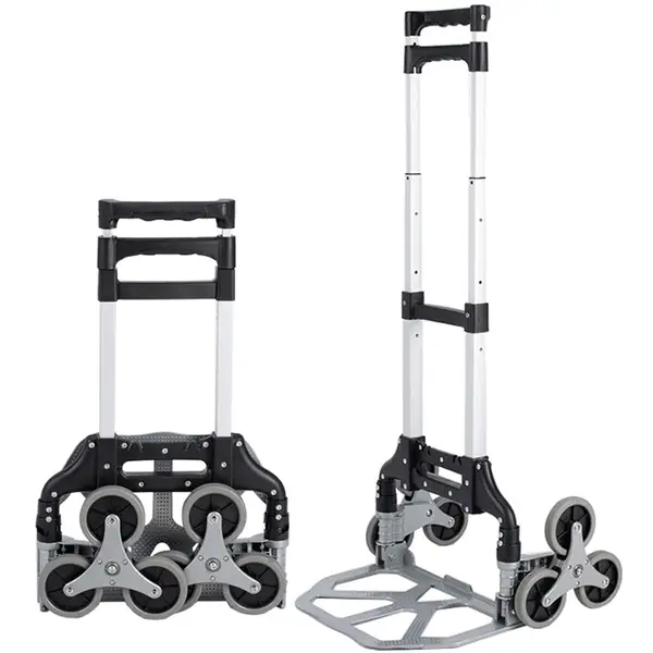Xe kéo đẩy leo cầu thang 6 bánh rút gọn Fujihome CC-6120